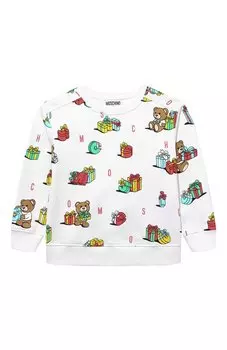 Хлопковый свитшот Moschino