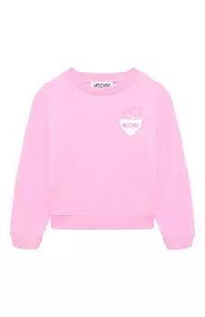 Хлопковый свитшот Moschino