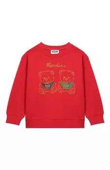 Хлопковый свитшот Moschino