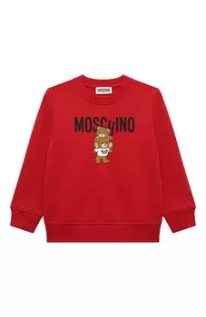 Хлопковый свитшот Moschino