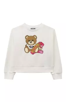 Хлопковый свитшот Moschino