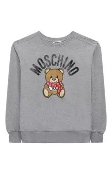 Хлопковый свитшот Moschino