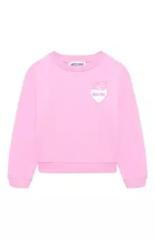 Хлопковый свитшот Moschino