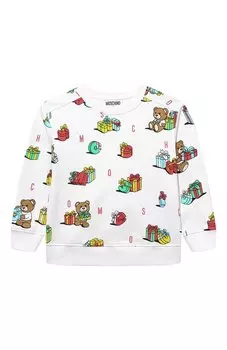 Хлопковый свитшот Moschino