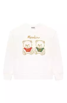 Хлопковый свитшот Moschino