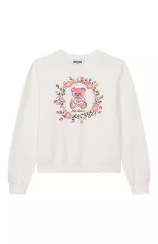 Хлопковый свитшот Moschino