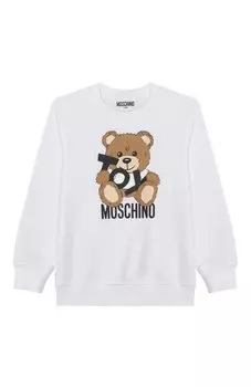 Хлопковый свитшот Moschino
