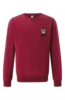 Хлопковый свитшот Moschino