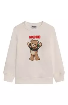Хлопковый свитшот Moschino