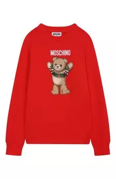 Хлопковый свитшот Moschino