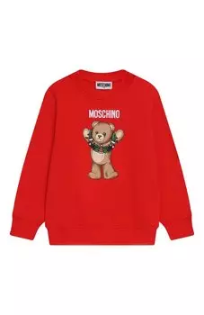 Хлопковый свитшот Moschino