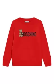 Хлопковый свитшот Moschino