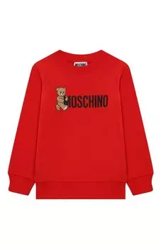Хлопковый свитшот Moschino