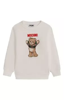 Хлопковый свитшот Moschino