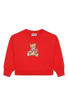 Хлопковый свитшот Moschino