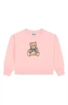 Хлопковый свитшот Moschino