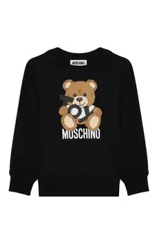 Хлопковый свитшот Moschino