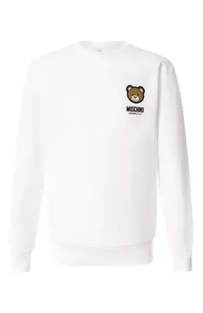 Хлопковый свитшот Moschino