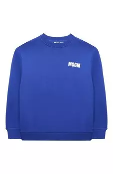 Хлопковый свитшот MSGM kids