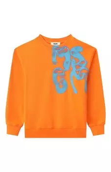 Хлопковый свитшот MSGM kids
