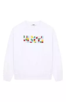 Хлопковый свитшот MSGM kids