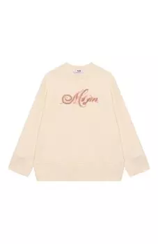 Хлопковый свитшот MSGM kids