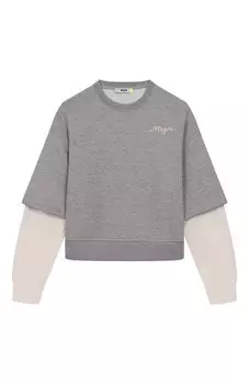 Хлопковый свитшот MSGM kids