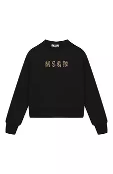 Хлопковый свитшот MSGM kids
