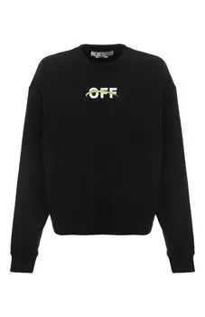 Хлопковый свитшот Off-White