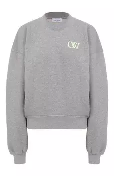 Хлопковый свитшот Off-White