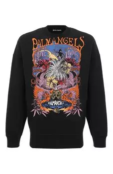 Хлопковый свитшот Palm Angels