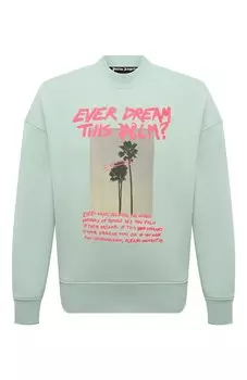 Хлопковый свитшот Palm Angels