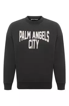 Хлопковый свитшот Palm Angels