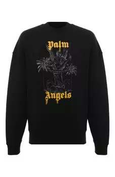 Хлопковый свитшот Palm Angels