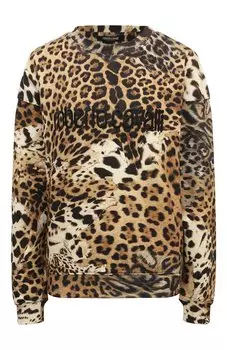 Хлопковый свитшот Roberto Cavalli