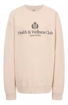 Хлопковый свитшот Sporty and Rich