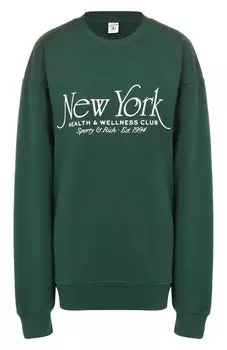 Хлопковый свитшот Sporty and Rich