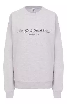 Хлопковый свитшот Sporty and Rich