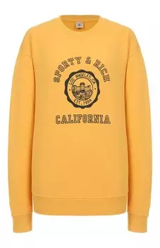 Хлопковый свитшот Sporty and Rich