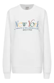 Хлопковый свитшот Sporty and Rich