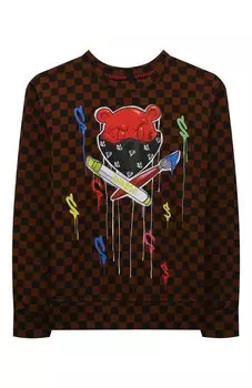 Хлопковый свитшот Sprayground