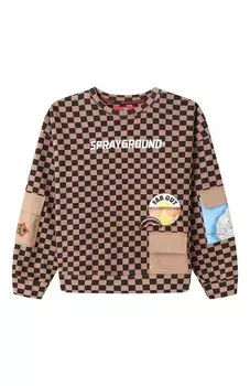 Хлопковый свитшот Sprayground