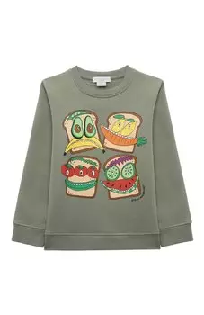 Хлопковый свитшот Stella McCartney