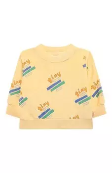Хлопковый свитшот TINYCOTTONS