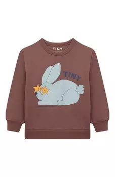 Хлопковый свитшот TINYCOTTONS