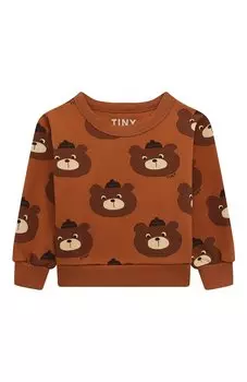 Хлопковый свитшот TINYCOTTONS