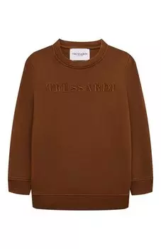 Хлопковый свитшот Trussardi junior