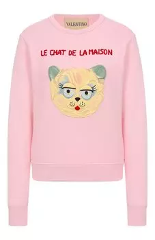 Хлопковый свитшот Valentino