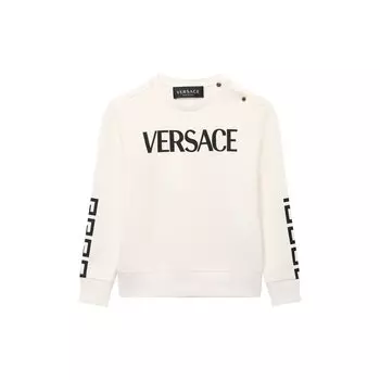 Хлопковый свитшот Versace