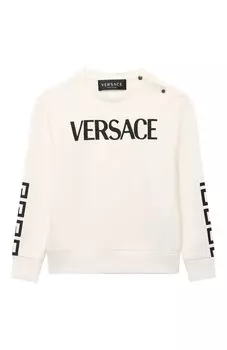 Хлопковый свитшот Versace